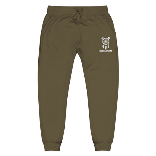 Embroidered Cotton Heritage Sweatpants — Body Catcher