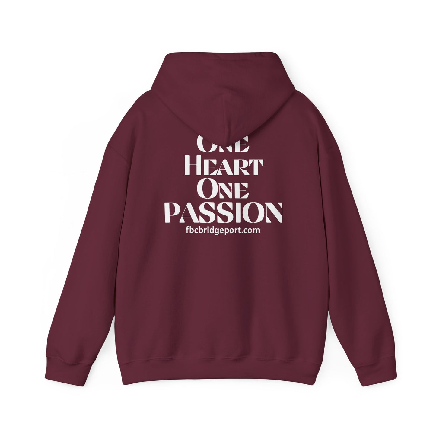 Adult - Basic Hoodie - one Heart One Passion