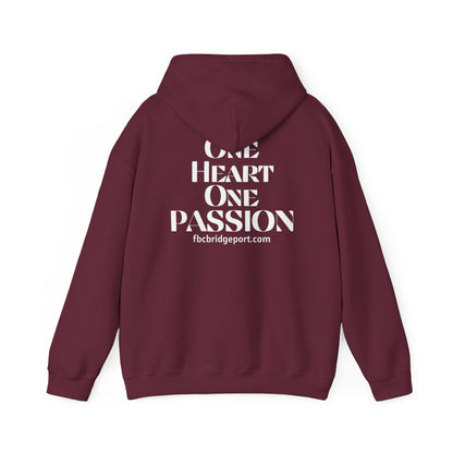 Adult - Basic Hoodie - one Heart One Passion