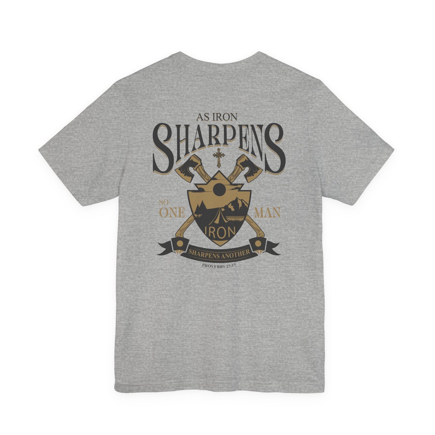 Premium Cotton T-Shirt - Man Up God's Way