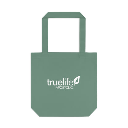 Truelife Apostolic Cotton Tote Bag - Eco-Friendly Grocery & Church Tote with Leaf Logo