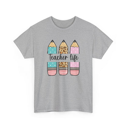 Teacher Life Pencil T-Shirt