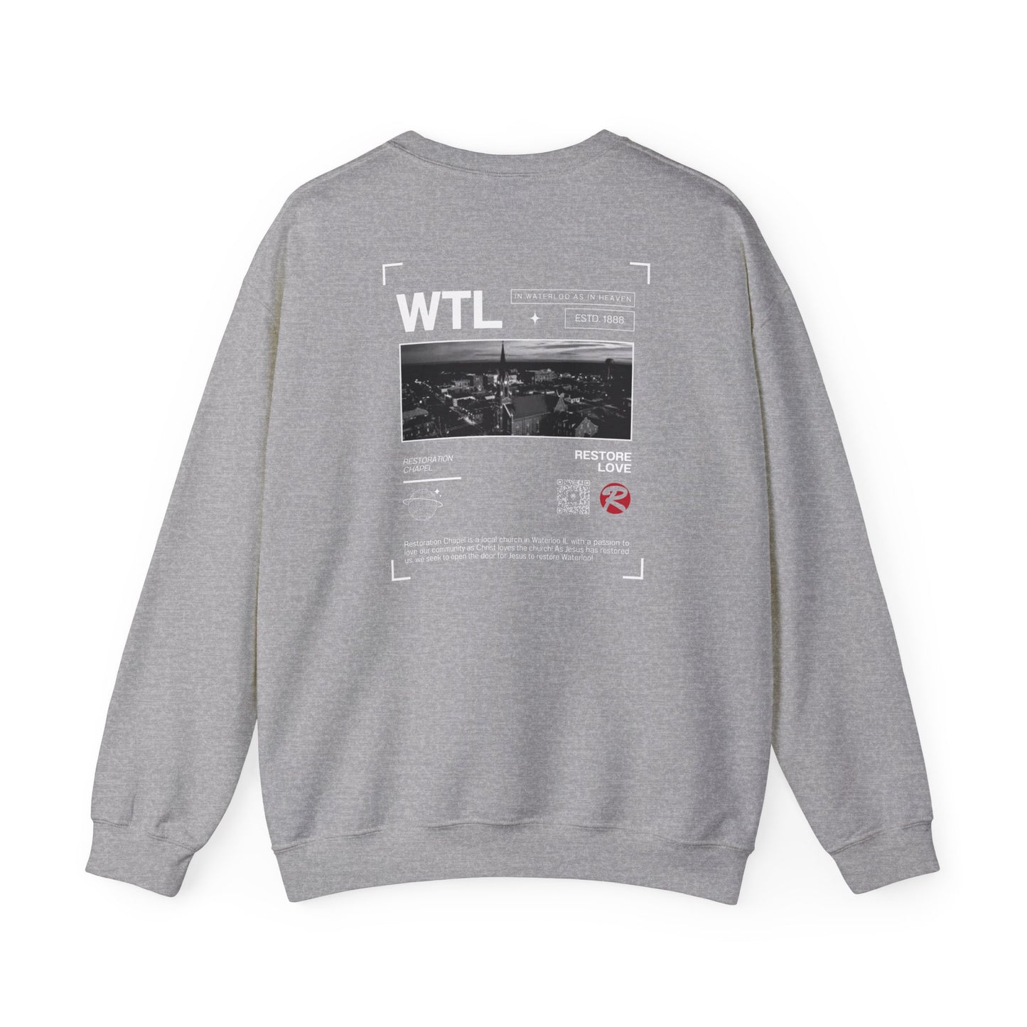 ADULT - Crewneck Sweatshirt  - Restoration Chapel