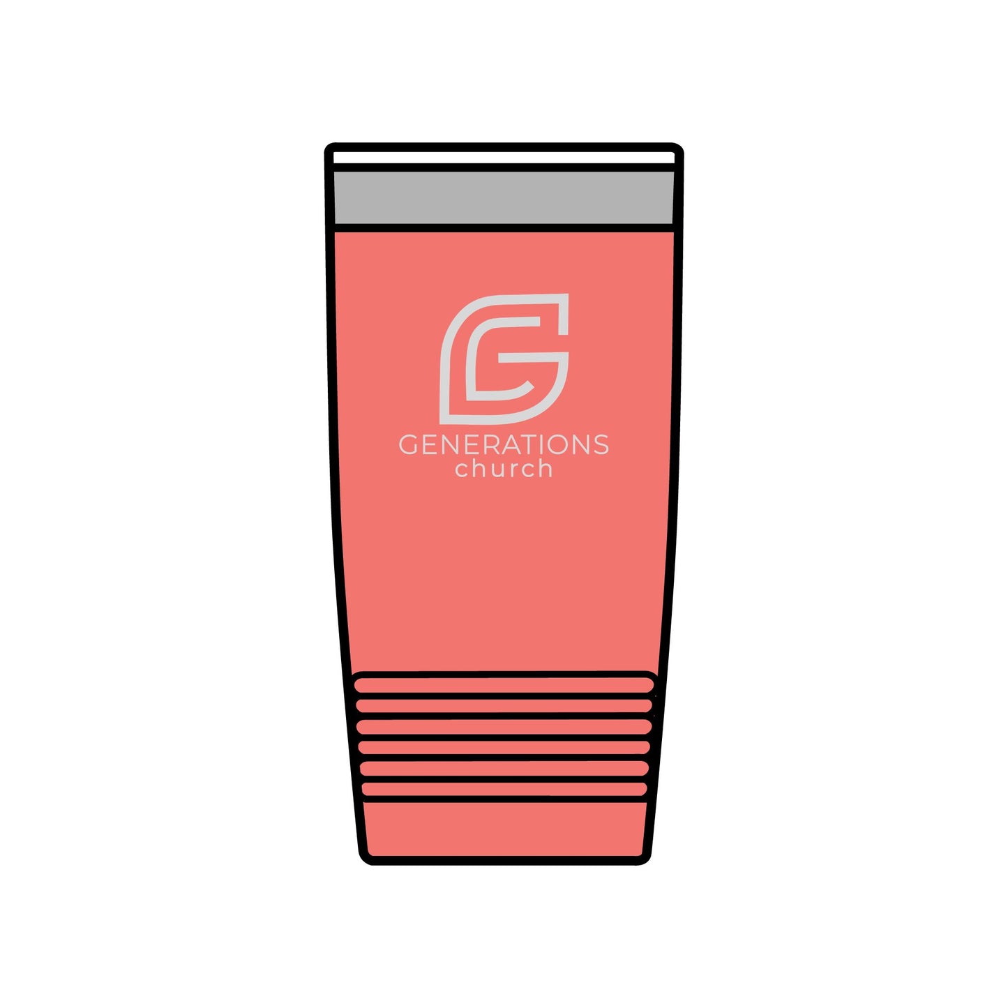 20oz Insulated Tumbler - Generations Church Logo