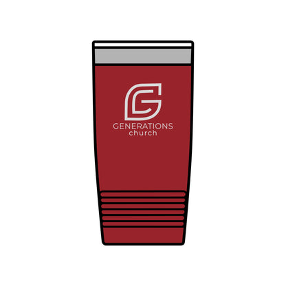 20oz Insulated Tumbler - Generations Church Logo