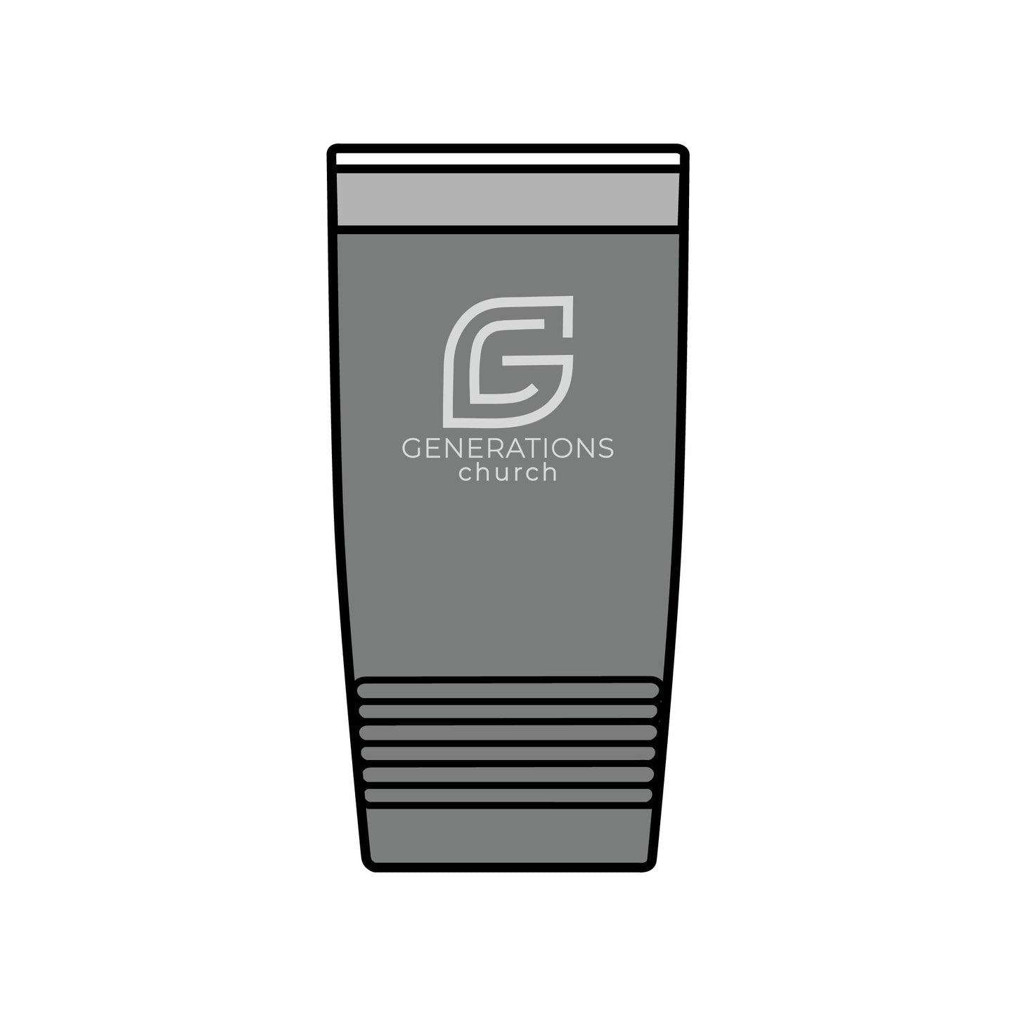 20oz Insulated Tumbler - Generations Church Logo