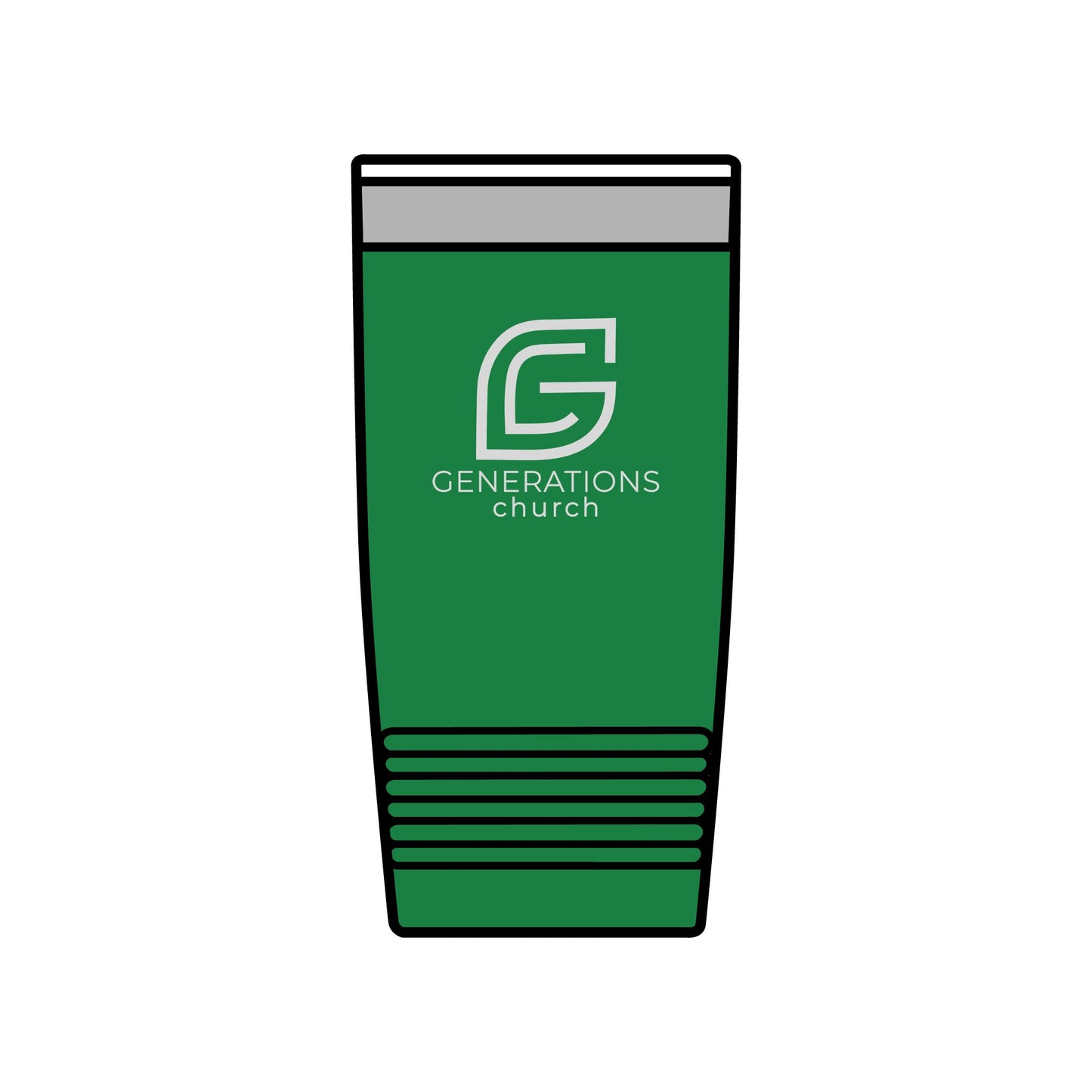 20oz Insulated Tumbler - Generations Church Logo