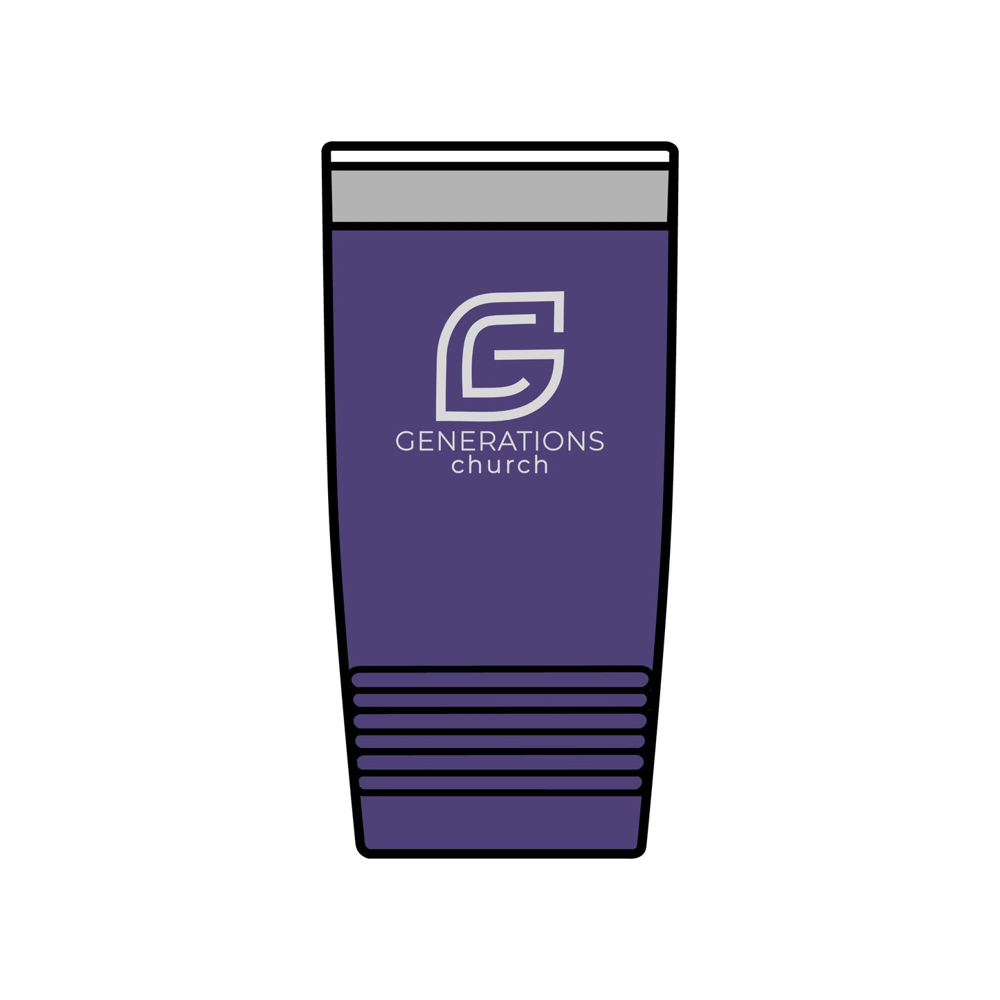 20oz Insulated Tumbler - Generations Church Logo