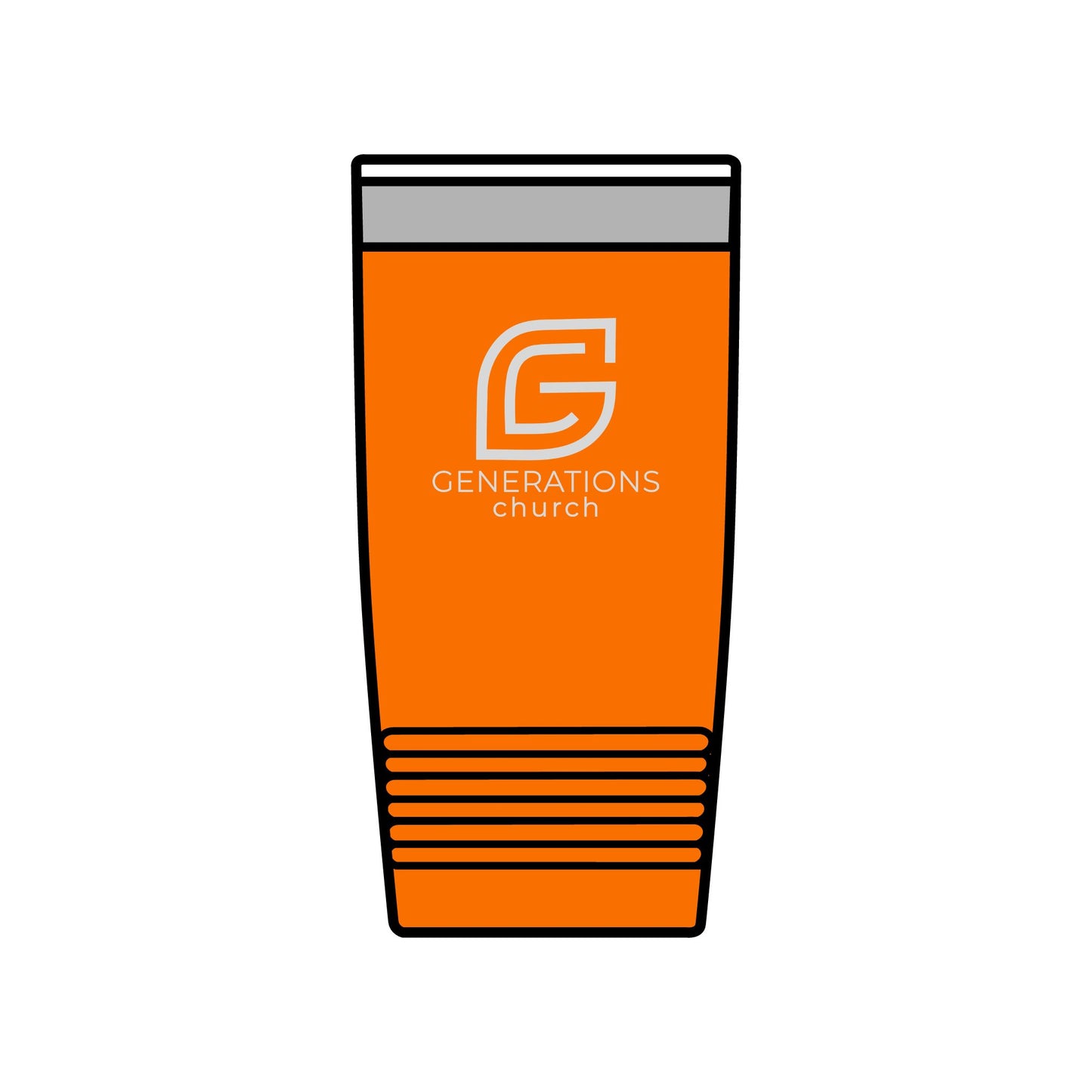 20oz Insulated Tumbler - Generations Church Logo