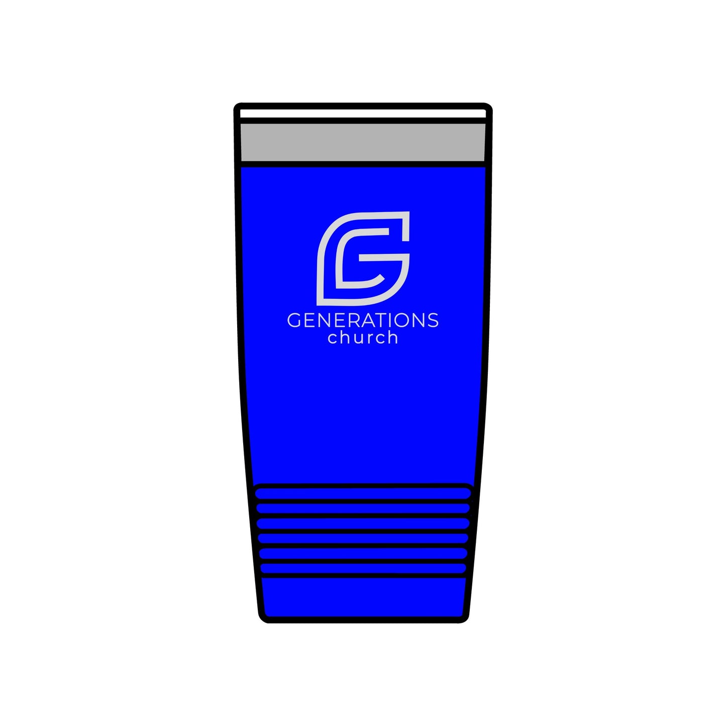 20oz Insulated Tumbler - Generations Church Logo
