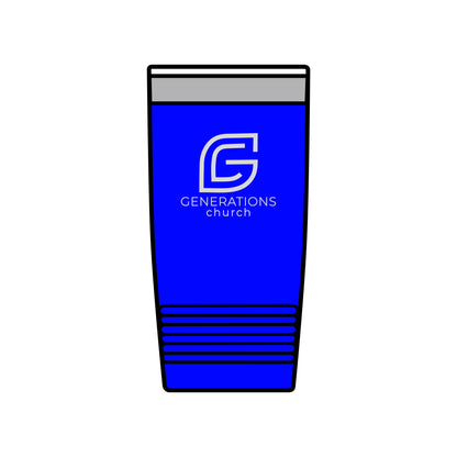 20oz Insulated Tumbler - Generations Church Logo