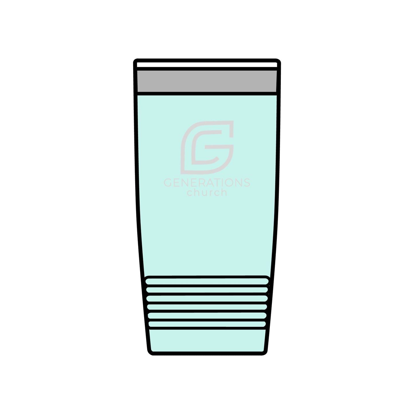 20oz Insulated Tumbler - Generations Church Logo