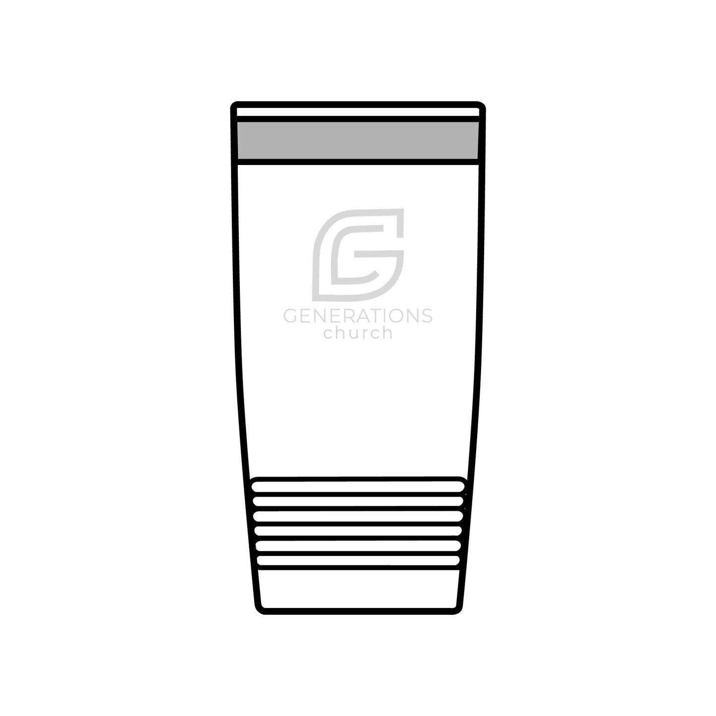 20oz Insulated Tumbler - Generations Church Logo