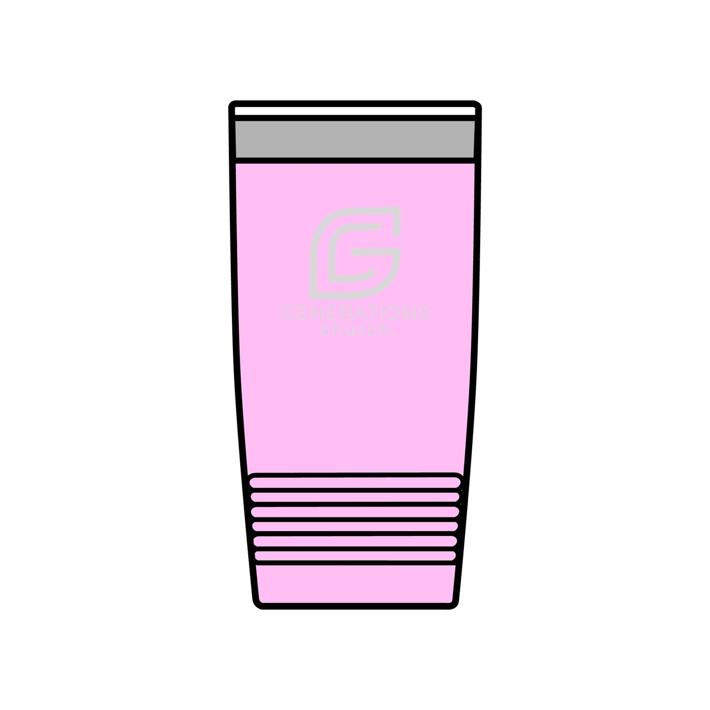 20oz Insulated Tumbler - Generations Church Logo