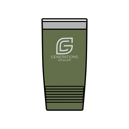 20oz Insulated Tumbler - Generations Church Logo