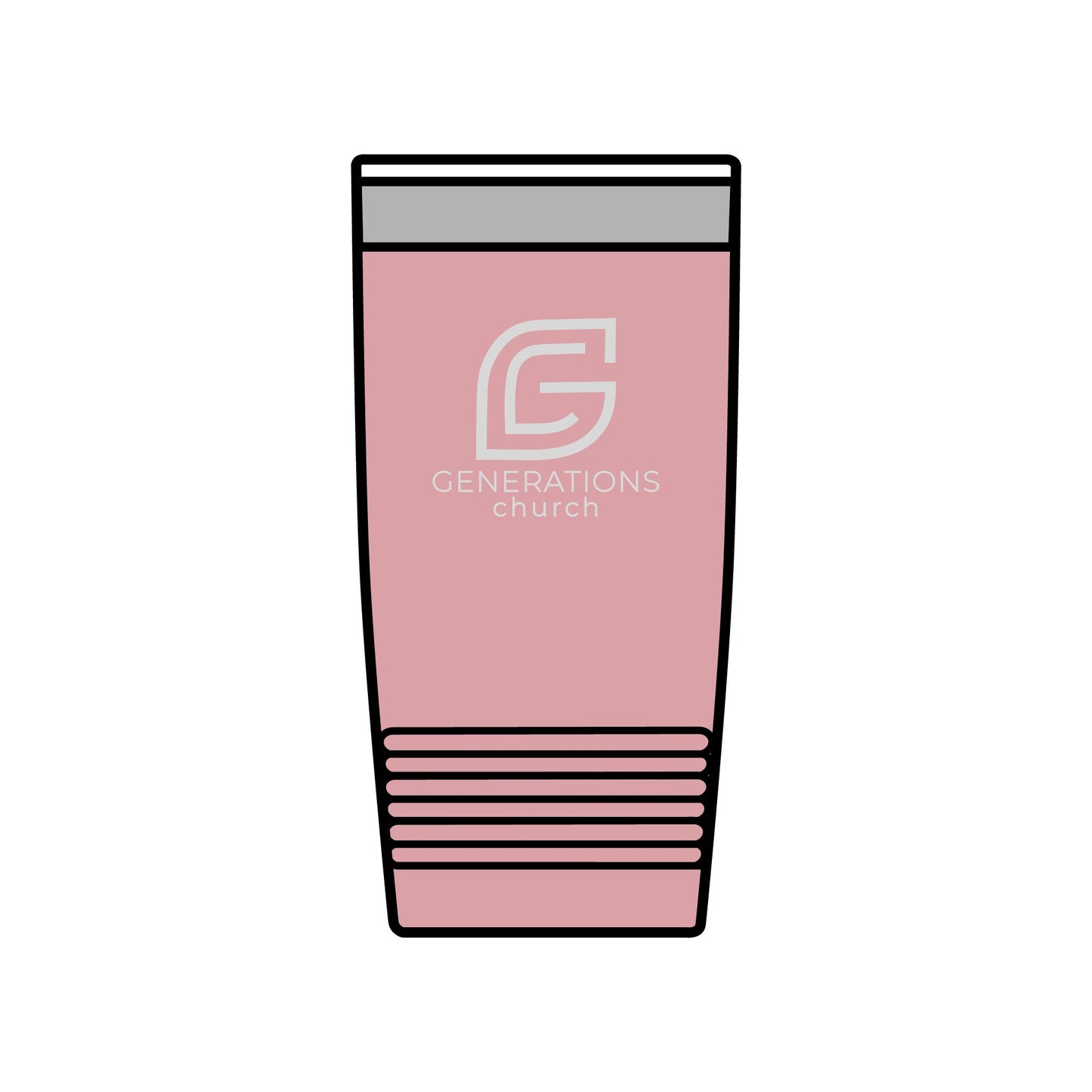 20oz Insulated Tumbler - Generations Church Logo