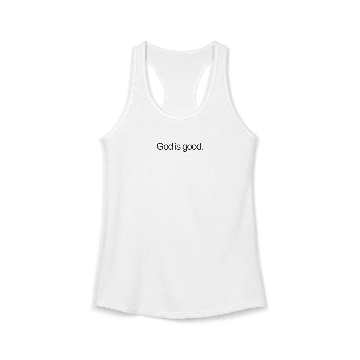 Women's Ideal Racerback Tank God is good - Jason Wittrock