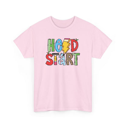 Head Start Colorblock T-Shirt- Fun School Staff Gift