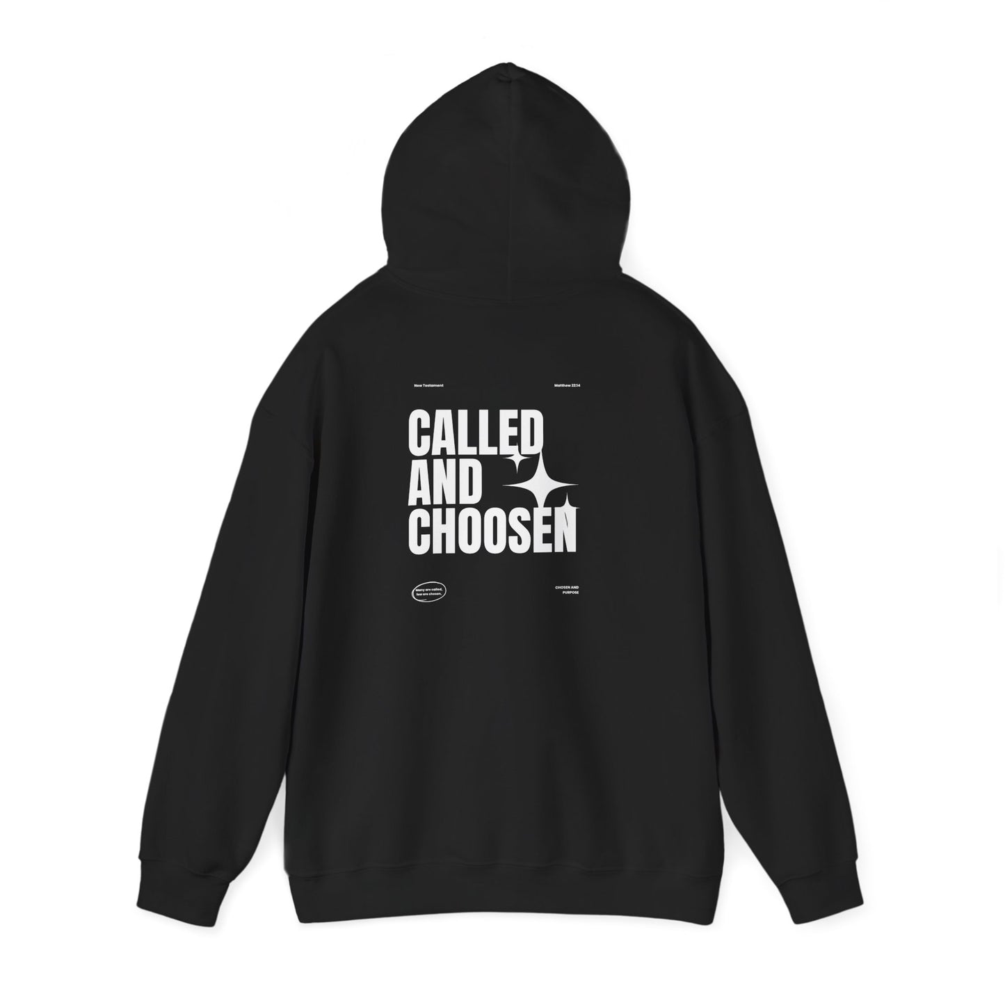 ADULT - Basic Hoodie -  Called & Chosen - BBA