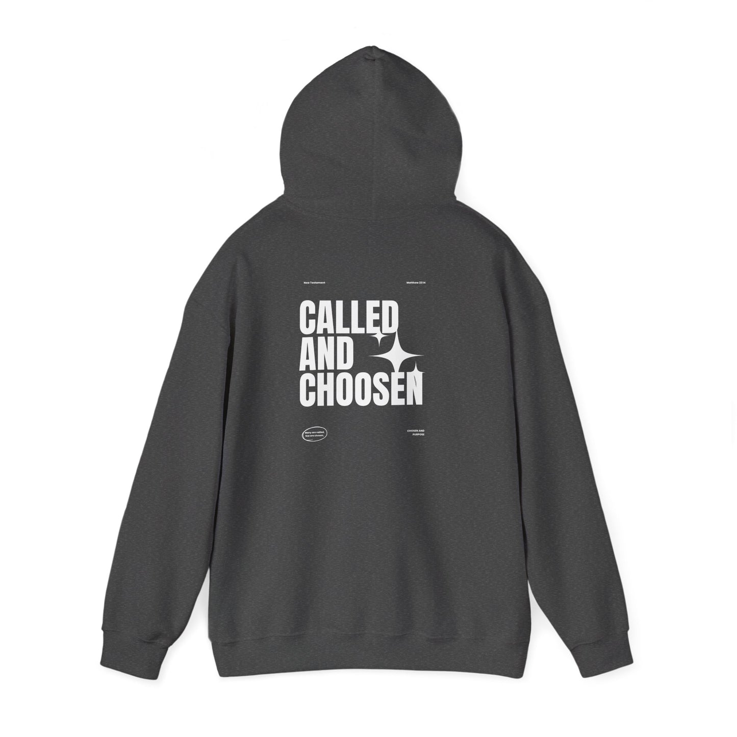 ADULT - Basic Hoodie -  Called & Chosen - BBA