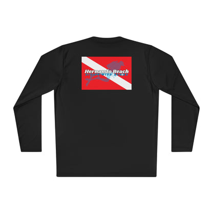 Moisture Wicking Long Sleeve Tee - Hernando Beach Diving - Front & Back Print