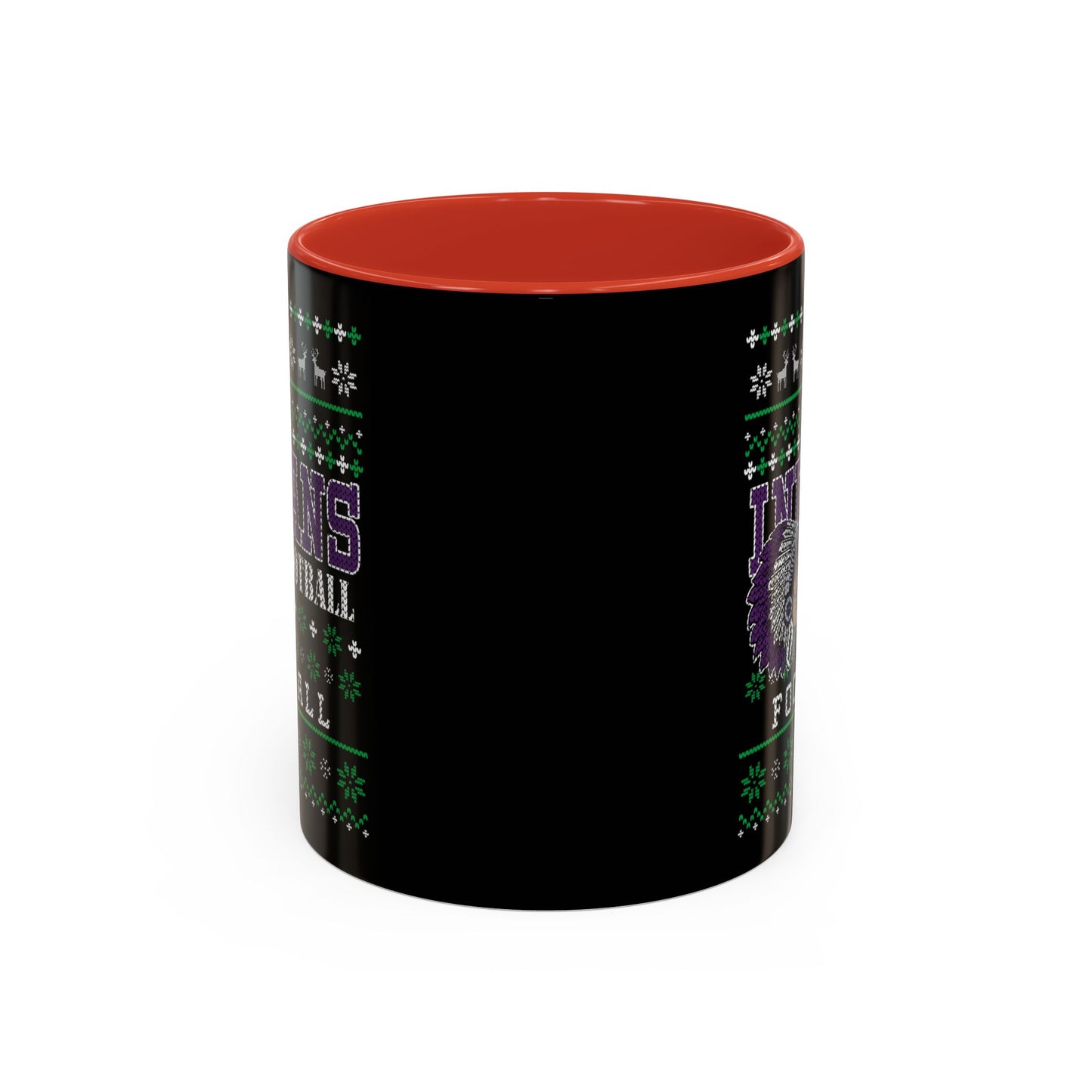 Festive Ugly Sweater Style Coffee Cup 11oz