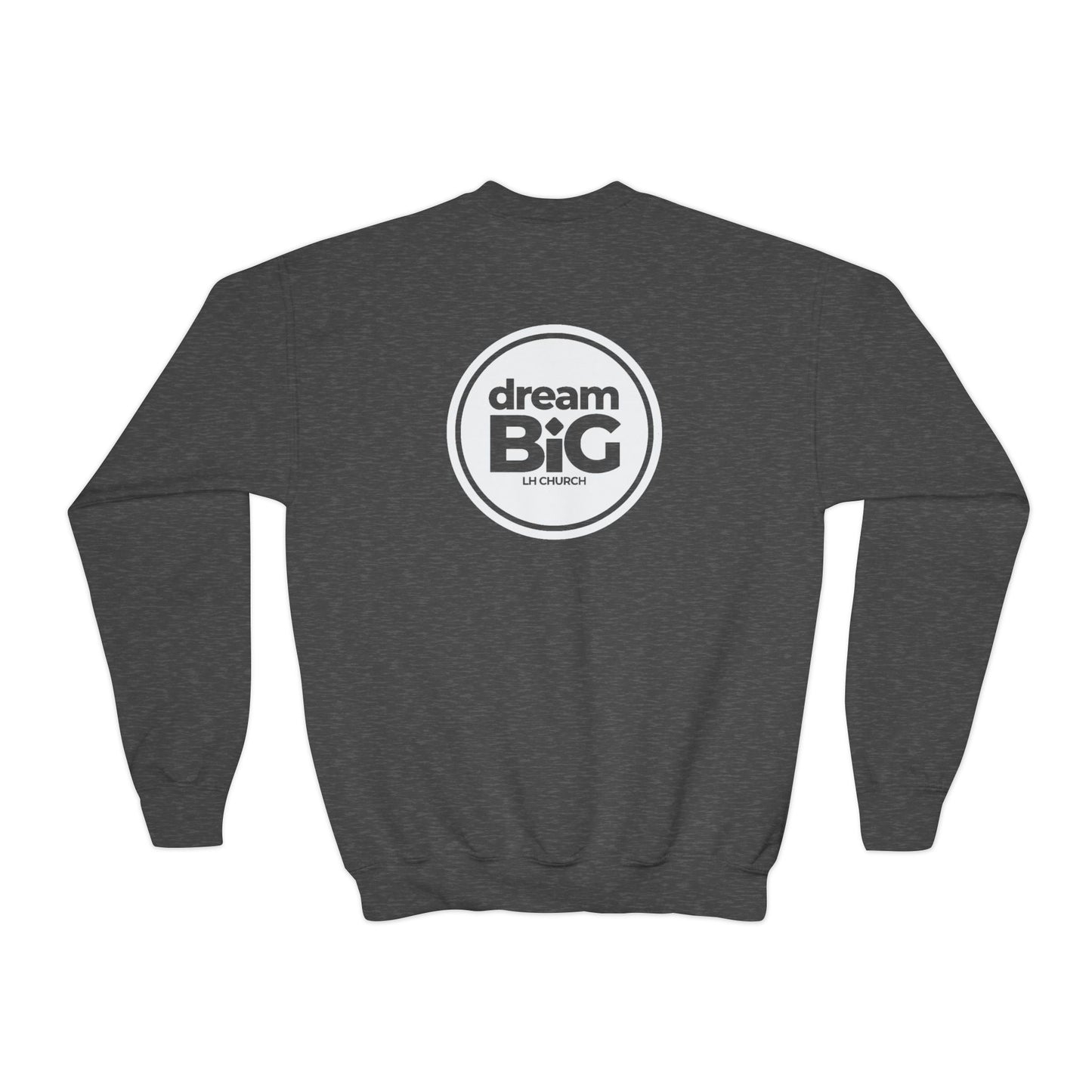 YOUTH - Basic Sweatshirt - Dream Big Logo