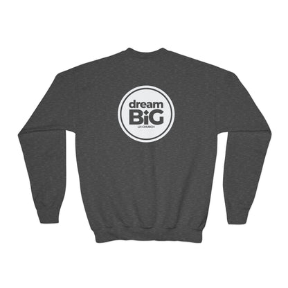 YOUTH - Basic Sweatshirt - Dream Big Logo