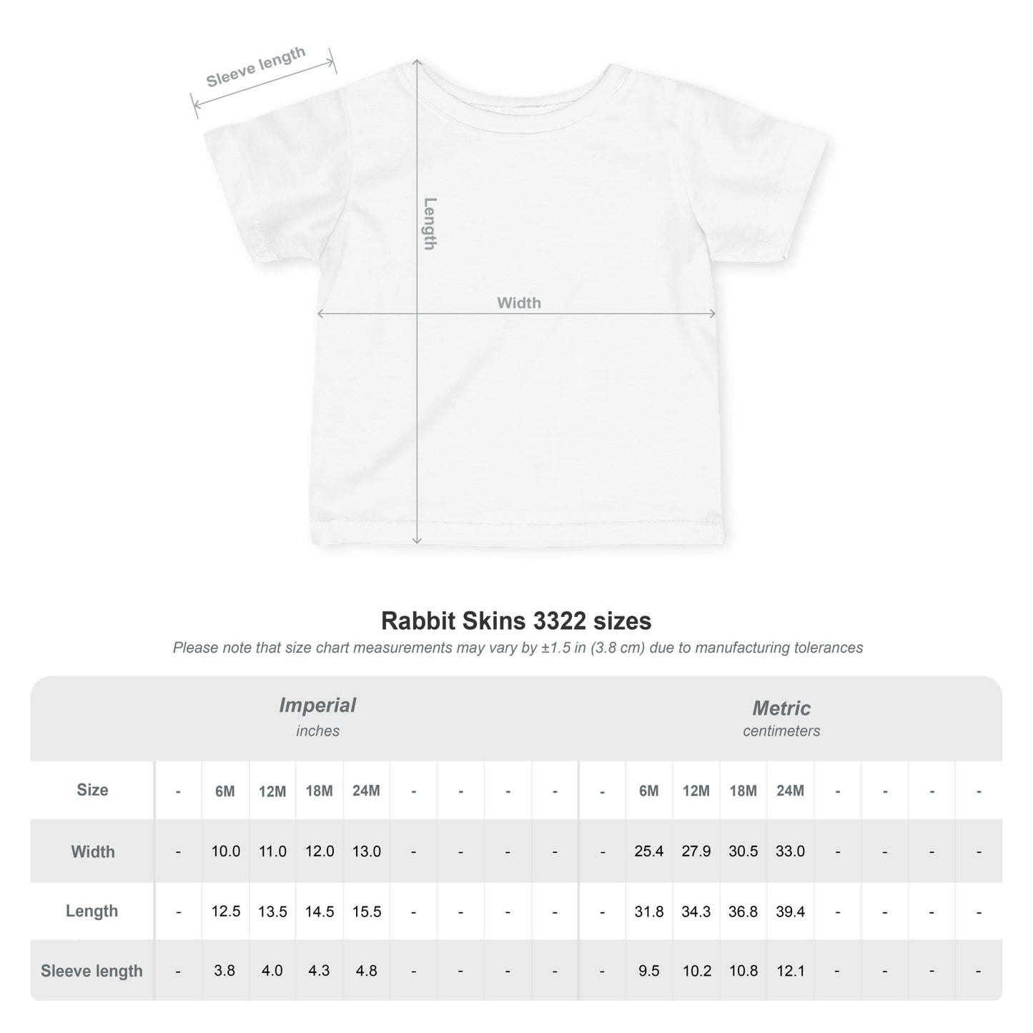 Infant Tee - Called & Chosen - BBA