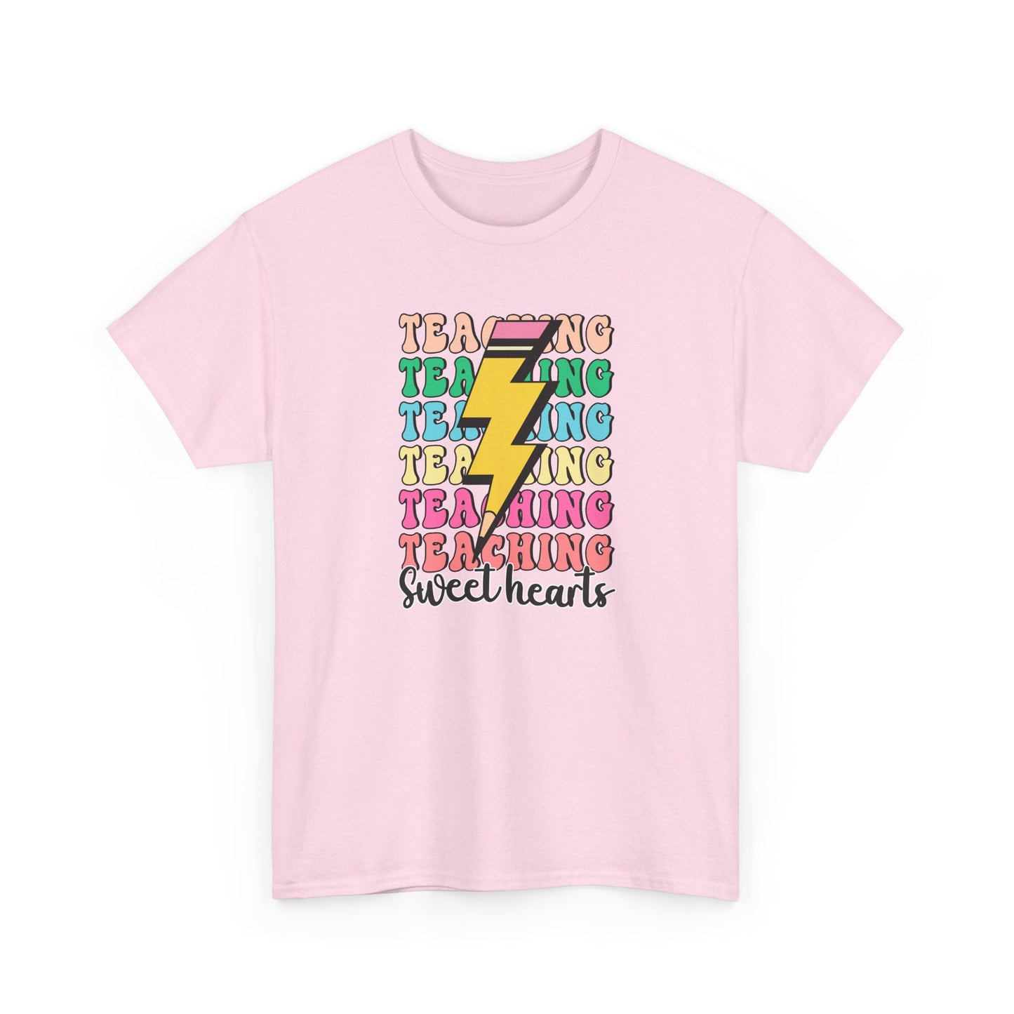 Teaching Sweetheart T-Shirt - Retro Lightning Teacher Gift