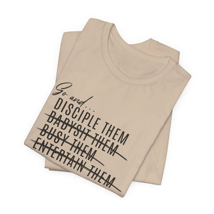 ADULT - Premium Cotton T-Shirt - Disciple Them T-Shirt
