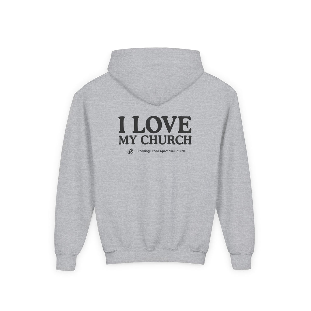 YOUTH - Basic Hoodie - I Love My Church - BBA