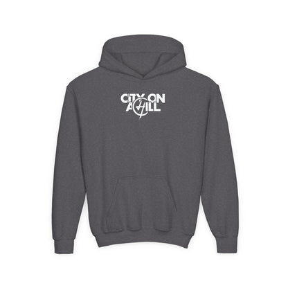 YOUTH - Classic Pullover Hoodie - City on a Hill