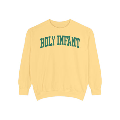 ADULT - Comfort Colors Crewneck Pullover Sweatshirt - Holy Infant