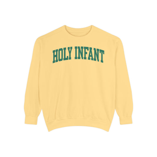 ADULT - Comfort Colors Crewneck Pullover Sweatshirt - Holy Infant