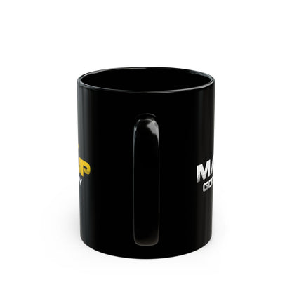 11oz Black Mug - Man Up God's Way
