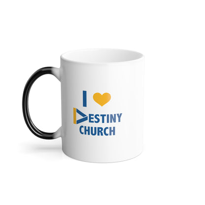 Color Changing Mug - I love my church - Destiny Church