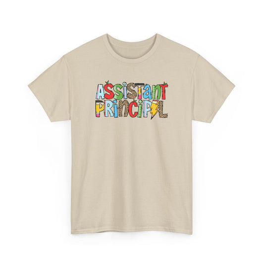 Assistant Principal Colorblock T-Shirt- Fun School Staff Gift