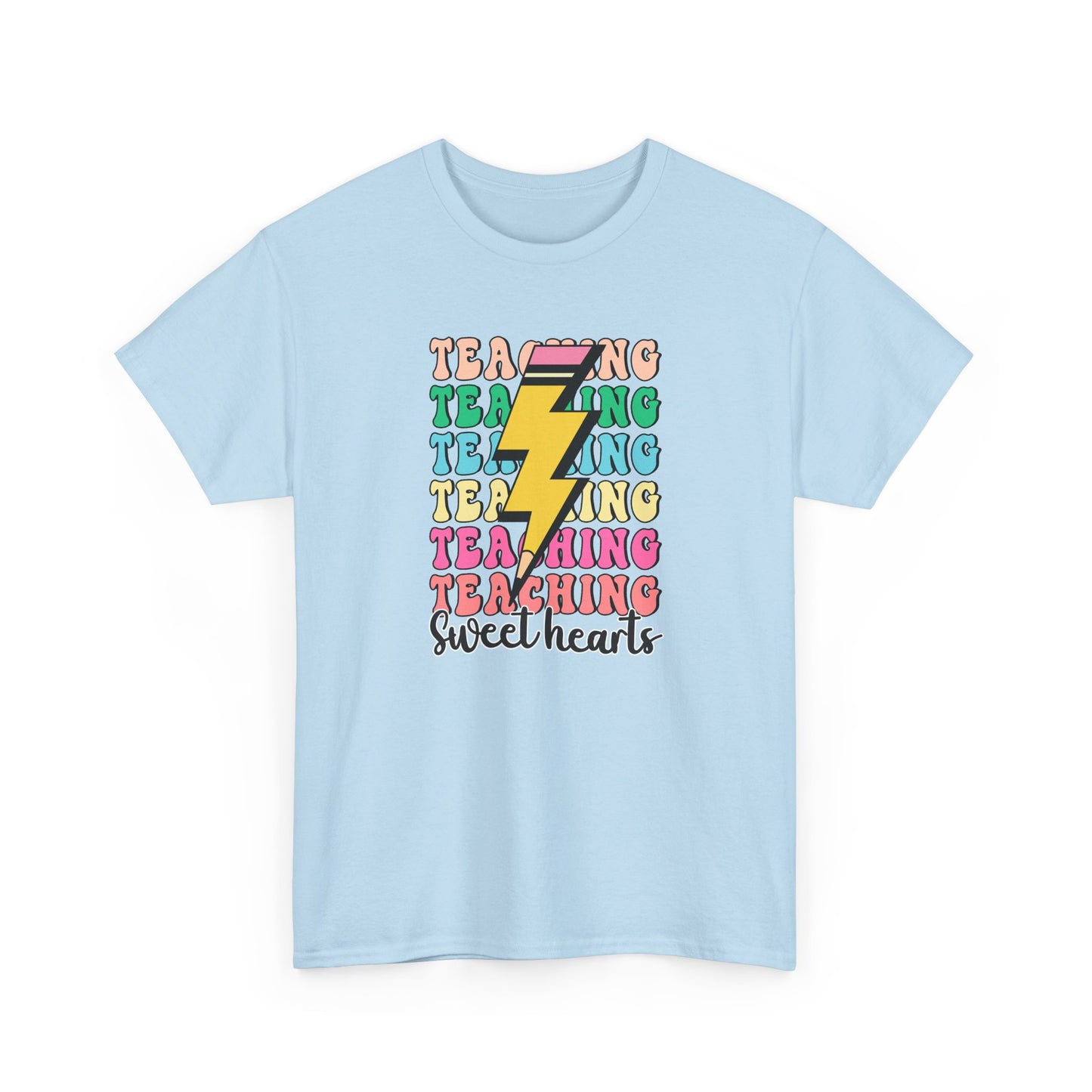 Teaching Sweetheart T-Shirt - Retro Lightning Teacher Gift