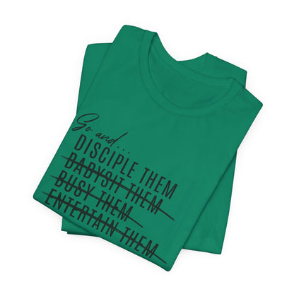 ADULT - Premium Cotton T-Shirt - Disciple Them T-Shirt