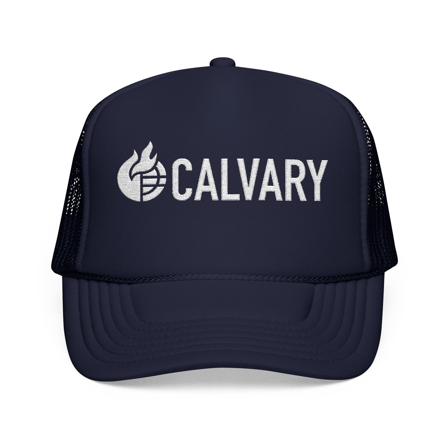 Embroidered Trucker Hat — Calvary Church