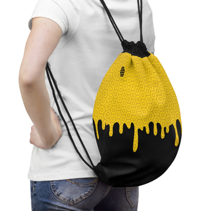 Honey Drip Drawstring Pack