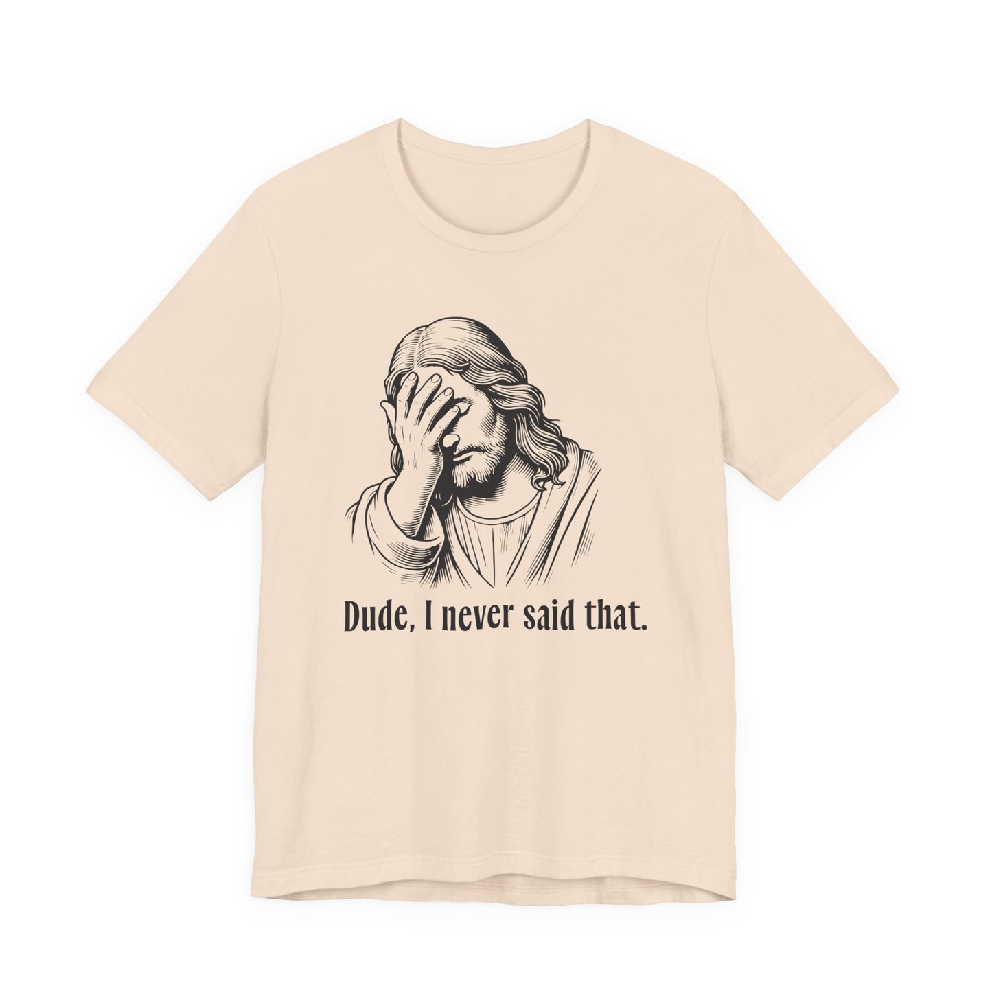 Premium Cotton T-Shirt - Man Up God's Way