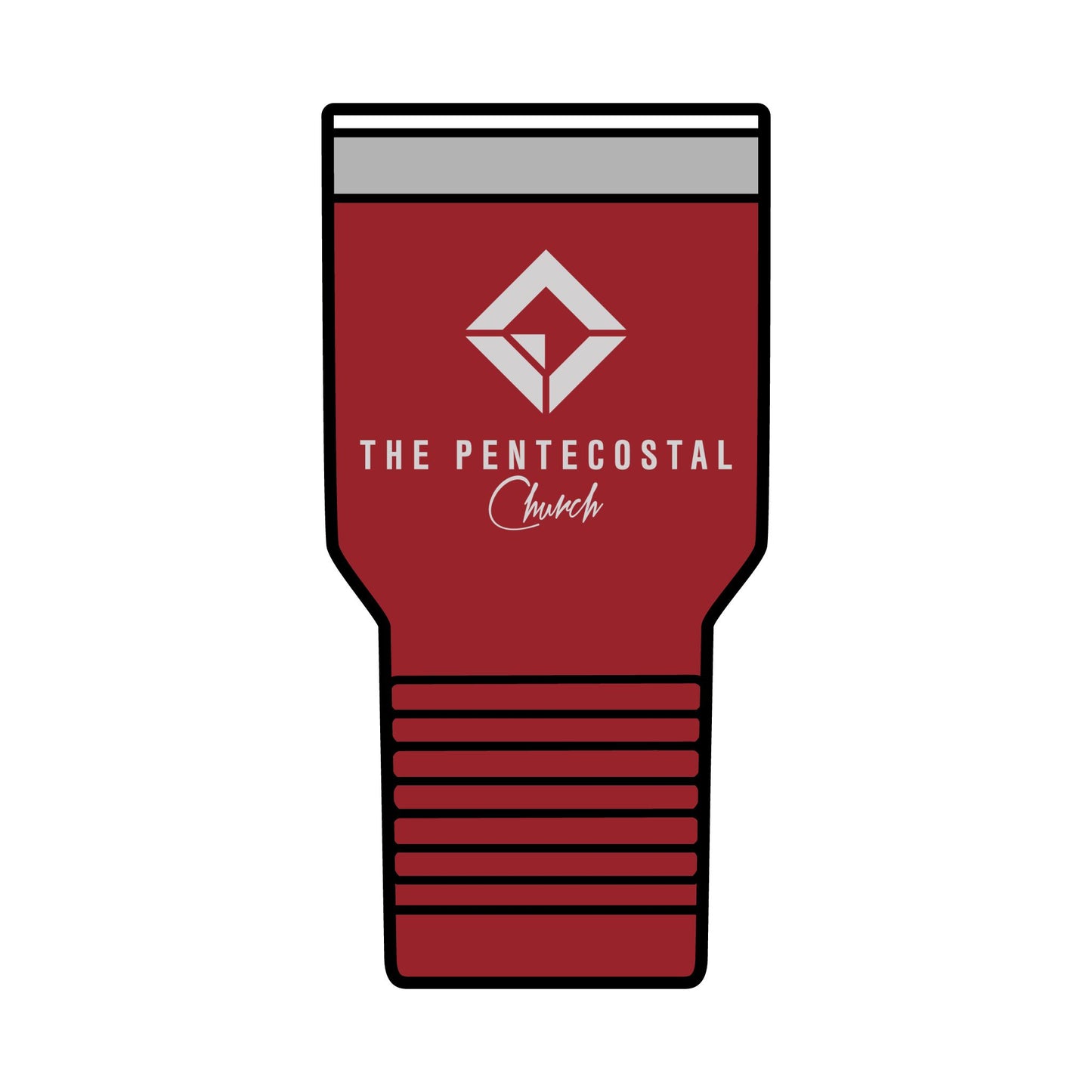 30oz Insulated Tumbler - The Pentecostal Church Logo