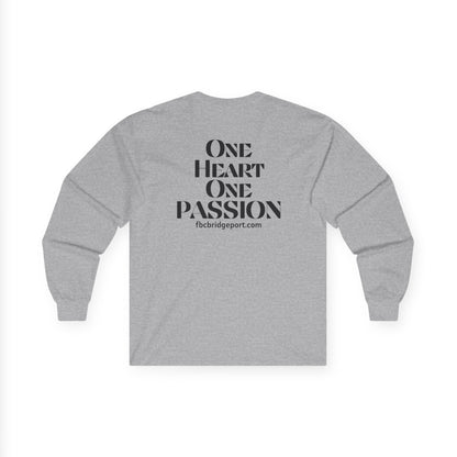 Adult - Basic Long Sleeve Tee - One Heart One Passion