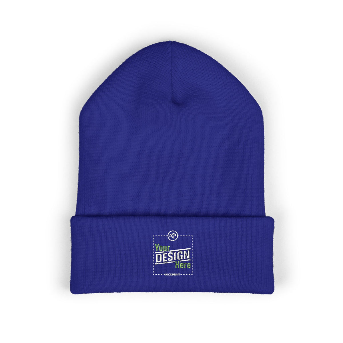 Embroidered Cuffed Beanie