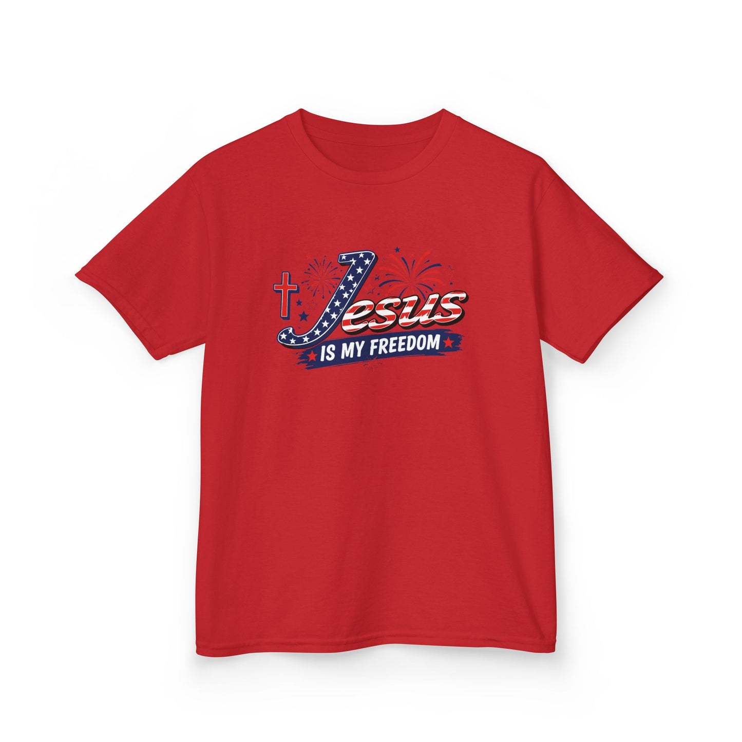 Youth - Basic T-shirt  - Jesus Is My Freedom