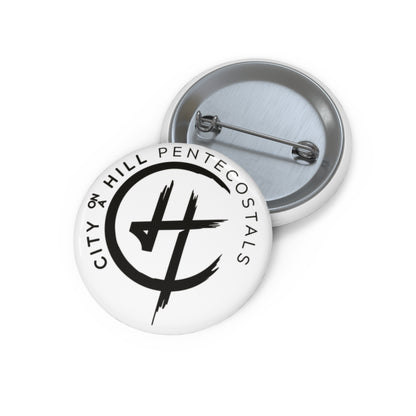 Church Logo Pin Button - City on a Hill