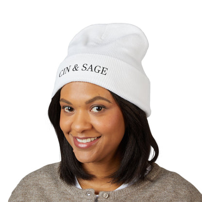 Embroidered Beanie - Cin & Sage
