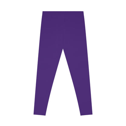 Purple Stretchy Leggings - Body Catcher